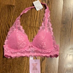 NWT LACE SAVAGE X FENTY HALTER BRA